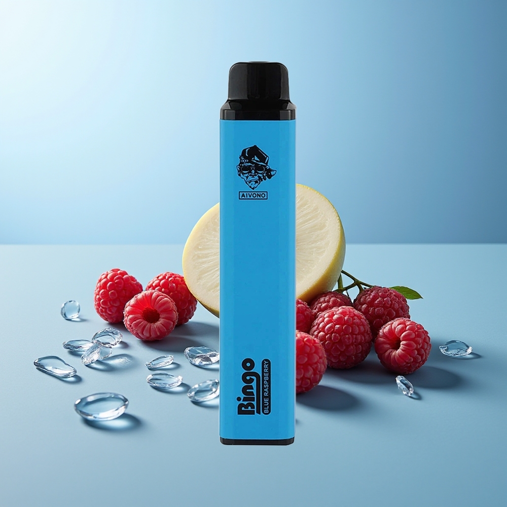 Aivono Aim Bingo 4000 Пуфове Синя Малина Disposable Vape