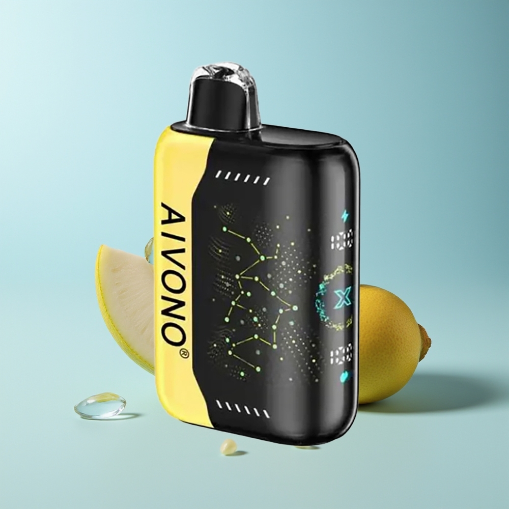 Aivono Aim Boom 25000 Пуфове Дисposable Вейп Пъпеш Лимон 28ml 650mAh Mesh 1.2ohm Type-C 90g