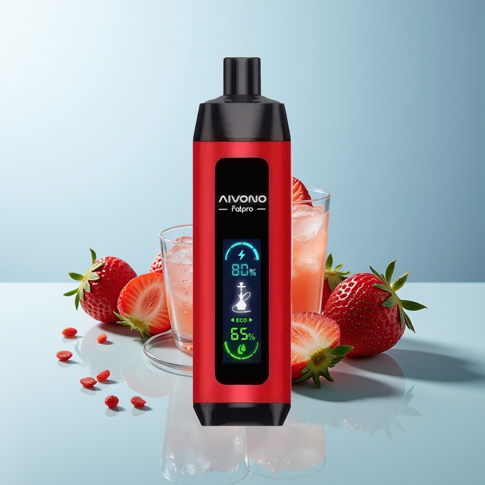 Aivono Aim Fatpro 22000 Пуфса Ягодов Удар 28ml 600mAh 0.6ohm Dual Modes