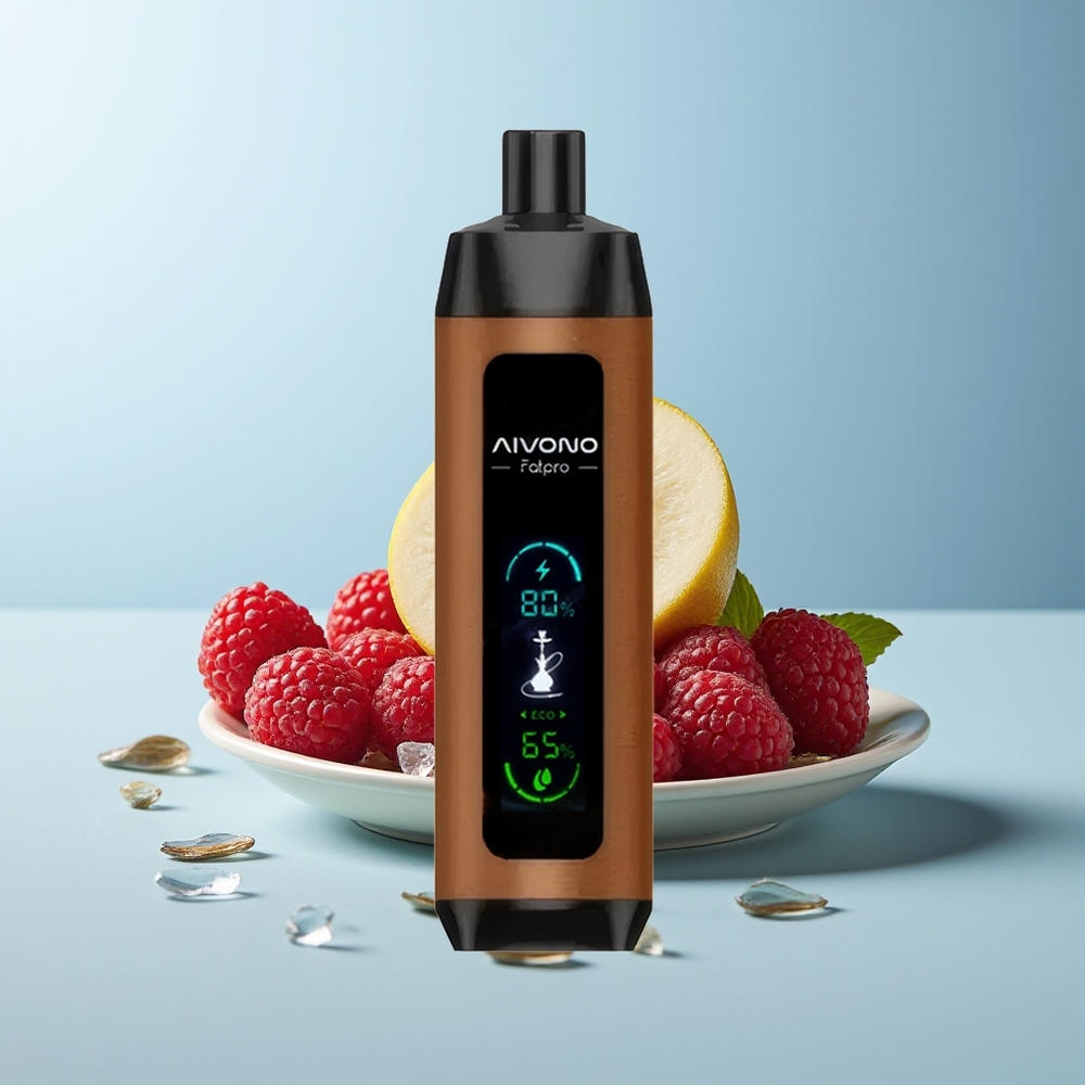 Aivono Aim Fatpro 22000 Пуфове Череша Малина 28ml 600mah 0.6 ohm Mesh Dual Modes