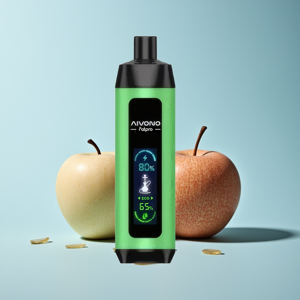 Aivono Aim Fatpro 22000 Пуфове Две Ябълки 28ml 600mah 0.6ohm Mesh Dual Modes