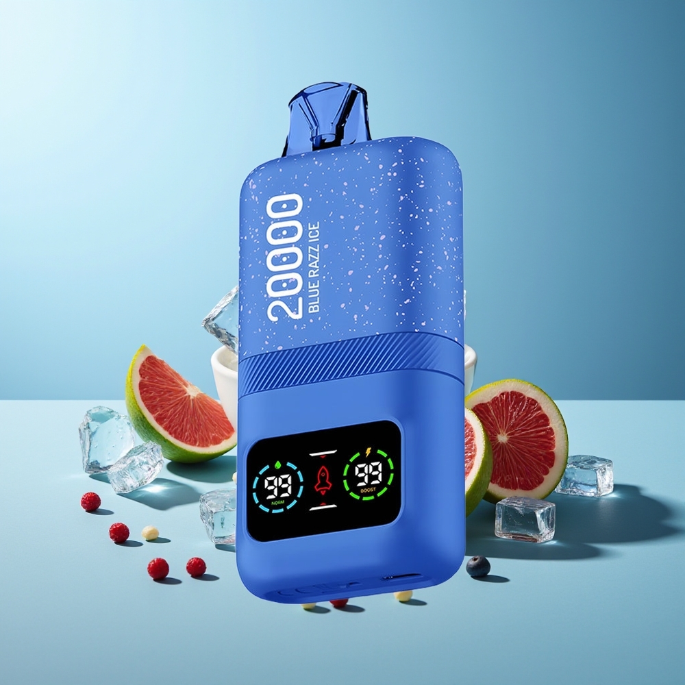 Aivono Aim Magic 20000 Пуфове Disposable Вейп Синьо Малиново Лед