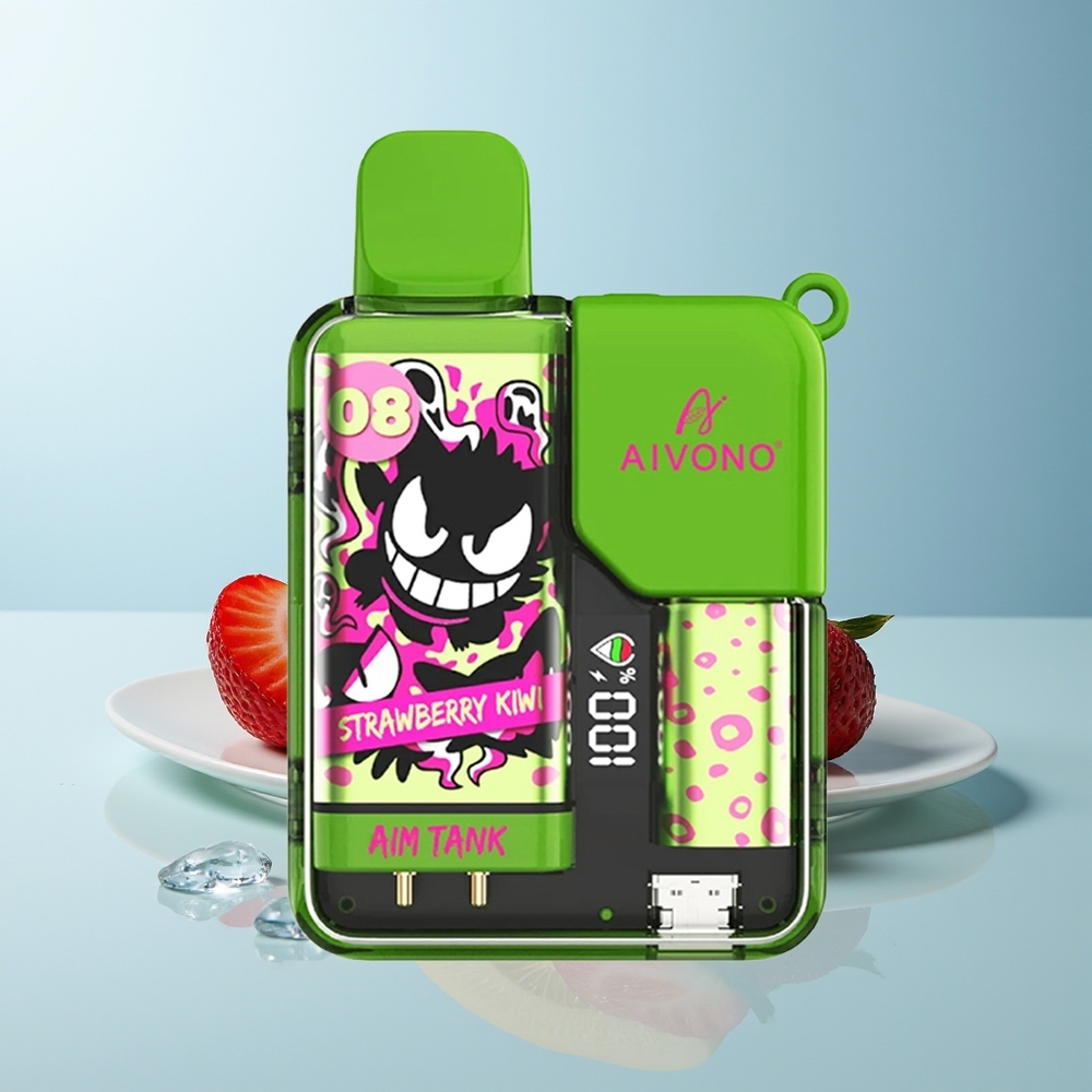 Aivono Aim-Tank 9500 Пуфове Ягоди Лиуи 18ml 650mAh LCD 1.2ohm Mesh