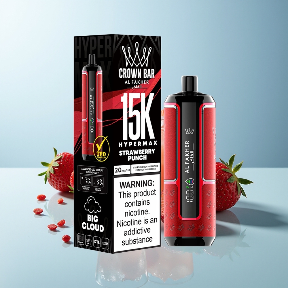 Al Fakher Crown Bar 15K Ягодов Удар 22ml 600mAh Type-C DTL 6mg/ml