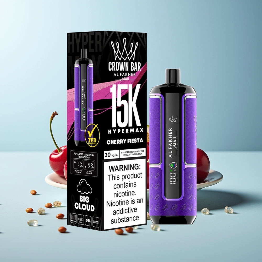Al Fakher Crown Bar 15K Черешов Фест 22ml 600mAh Type-C