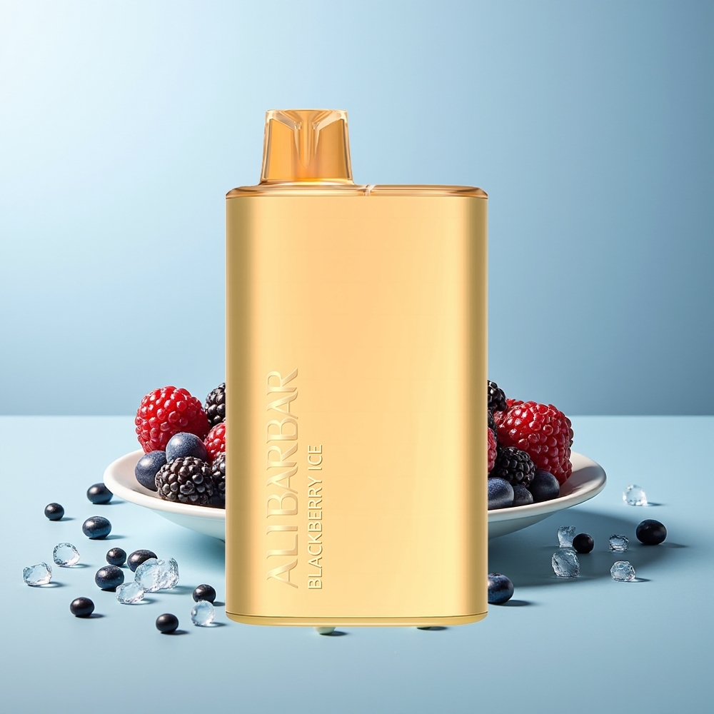 Alibarbar Rich 8000 Пуфове Диспоузебл Вейп Блекбери Айс 20ml 2000mAh 1.1Ohm