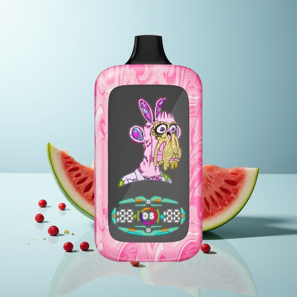 Fumot Digital Monkey 40000 Ягода Диня 0%/2%/3%/5% Dual Engine Dual Mesh Coil 850 MAH Type-C
