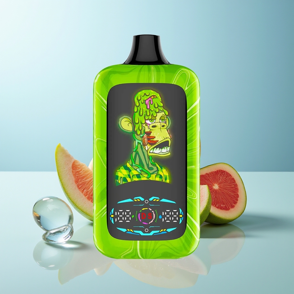 Fumot Digital Monkey 40000 Тропически Ръжен Взрив Dual Mesh Coil Dual/Single Engine Mode 850 MAH Type-C Nicotine 0% 2% 3% 5%