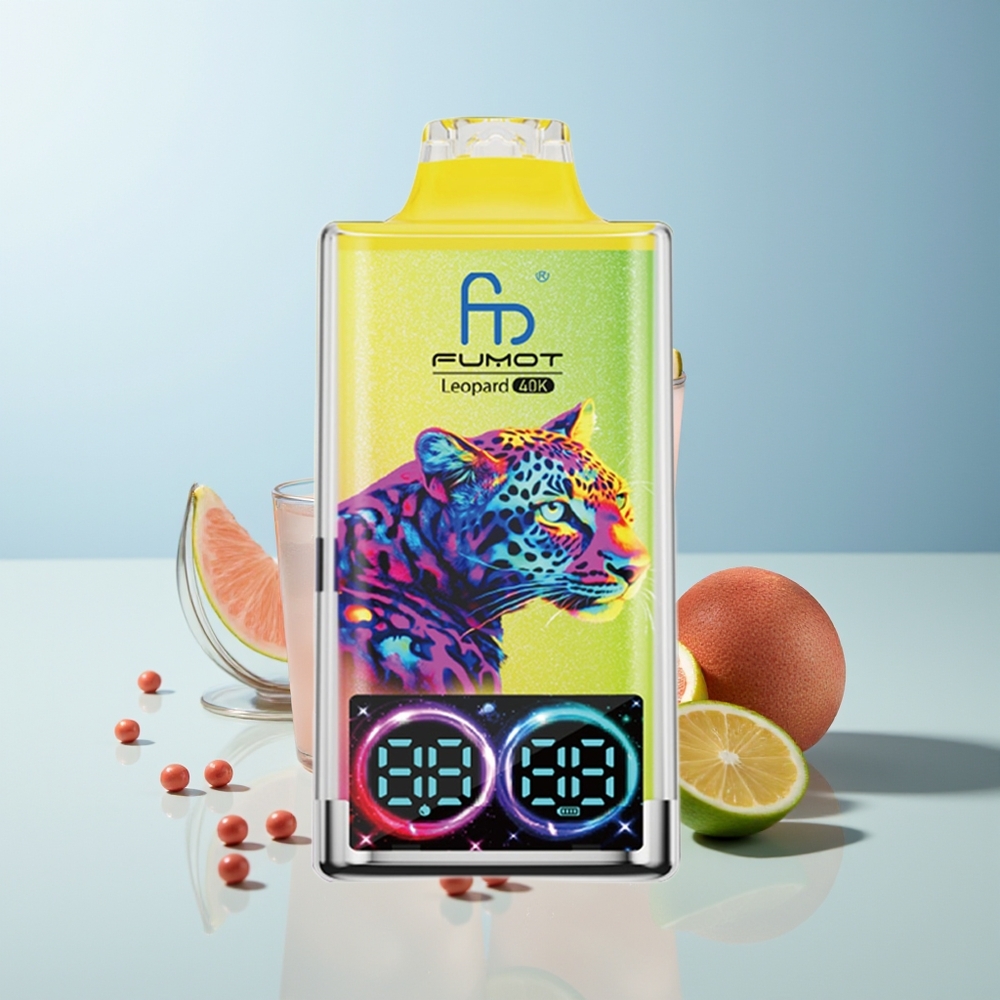 Fumot Leopard 40000 Puffs Розов лимонада 0% Nicotine 700mAh
