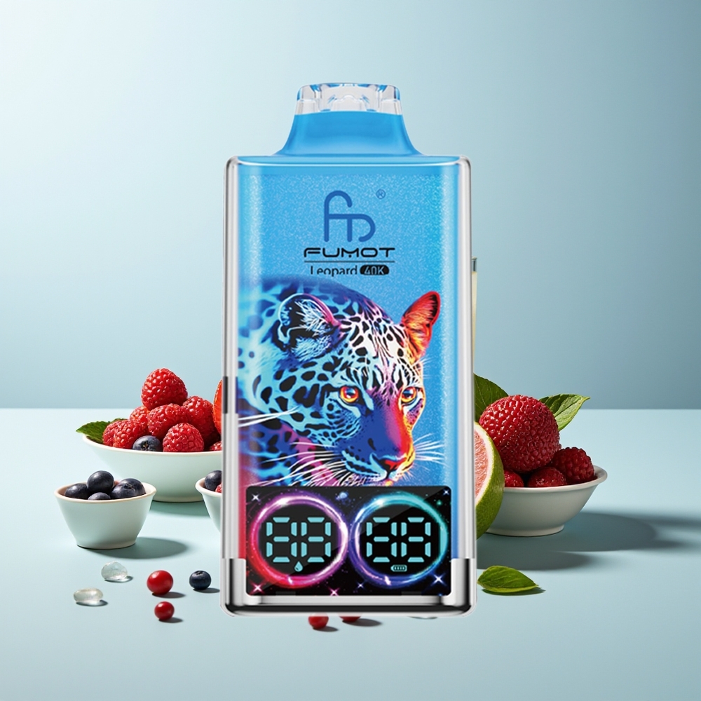 Fumot Leopard 40000 Puffs Смесени горски плодове Dual Mesh 700mAh