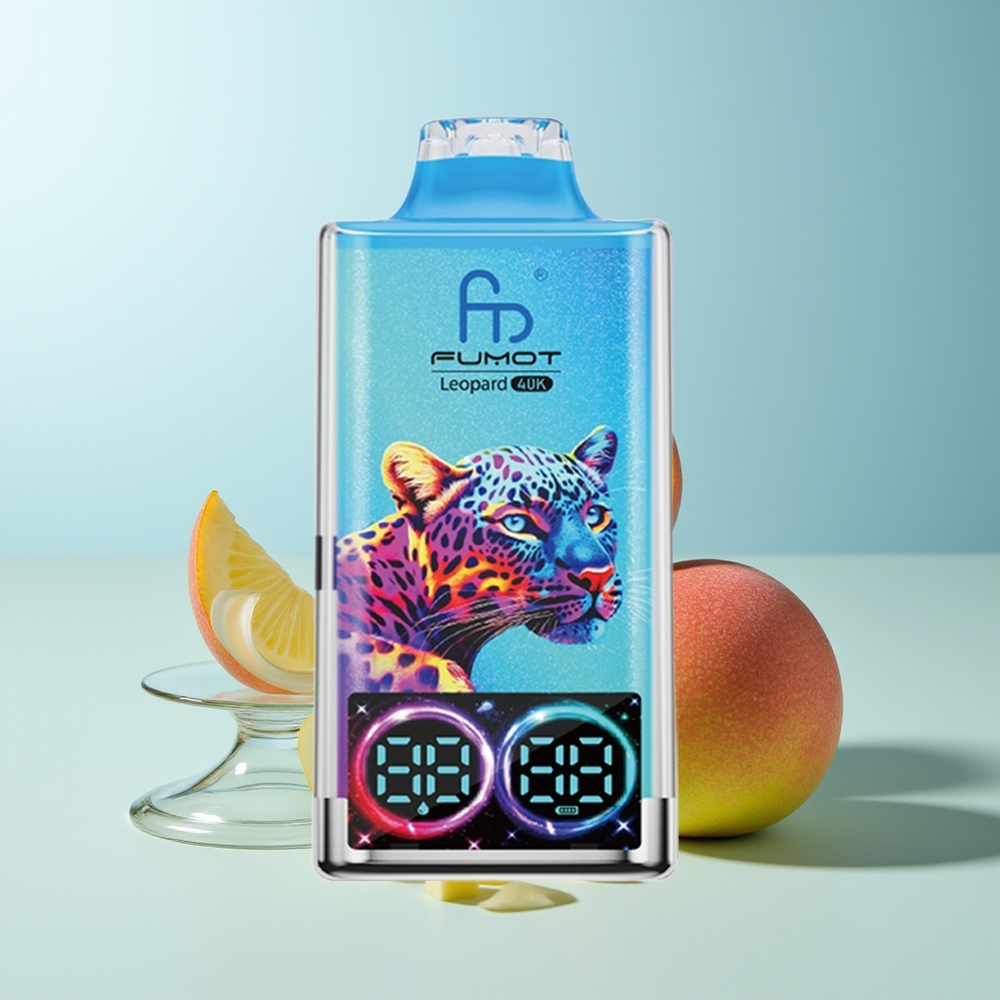 Fumot Leopard 40K Пуфове Праскова Манго Ананас 0%/2%/3%/5% Nicotine 700mAh