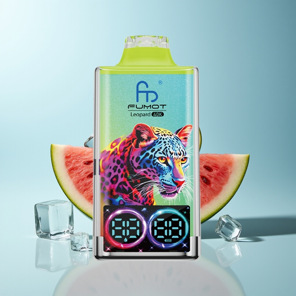 Fumot Leopard 40K Puffs Диня Лед 0%/2%/3%/5% Никотин 700mAh