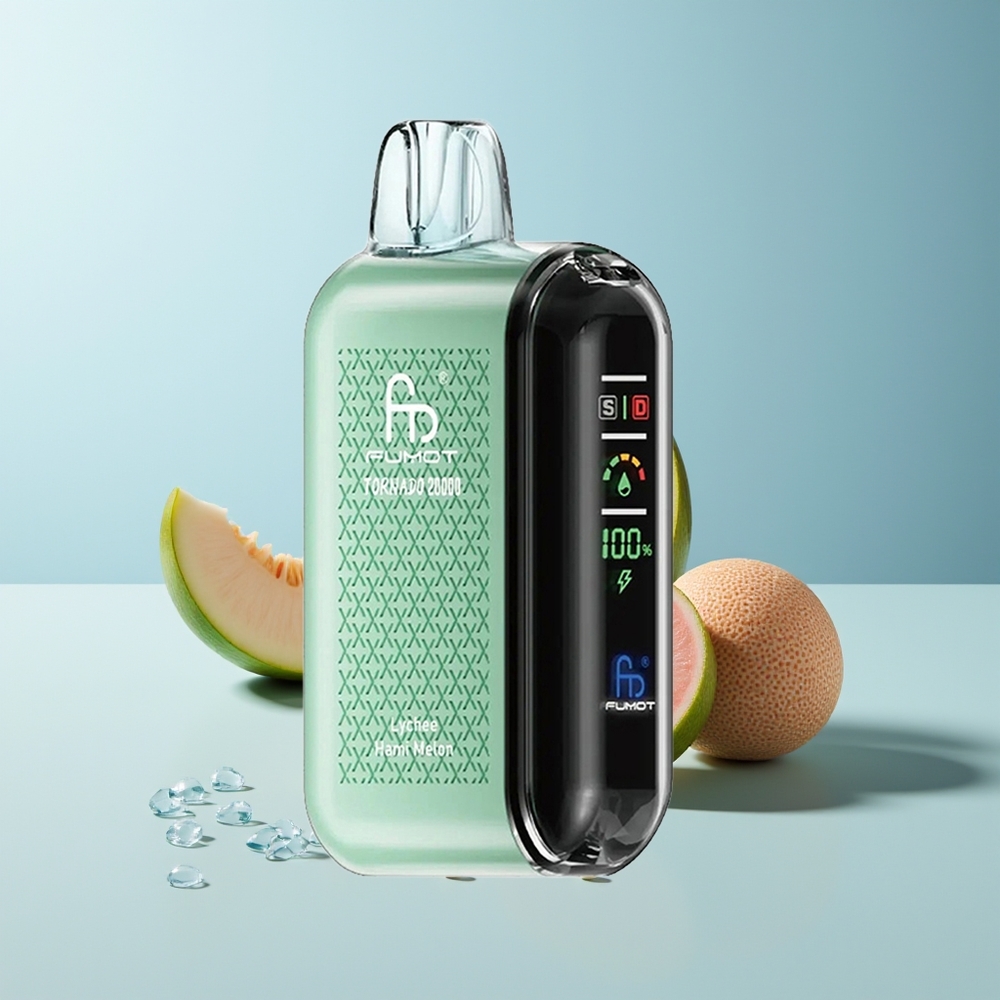 Fumot Tornado 20000 Пуфове Личи Хами Дын Dual Mesh Coil Smart Display Airflow Control