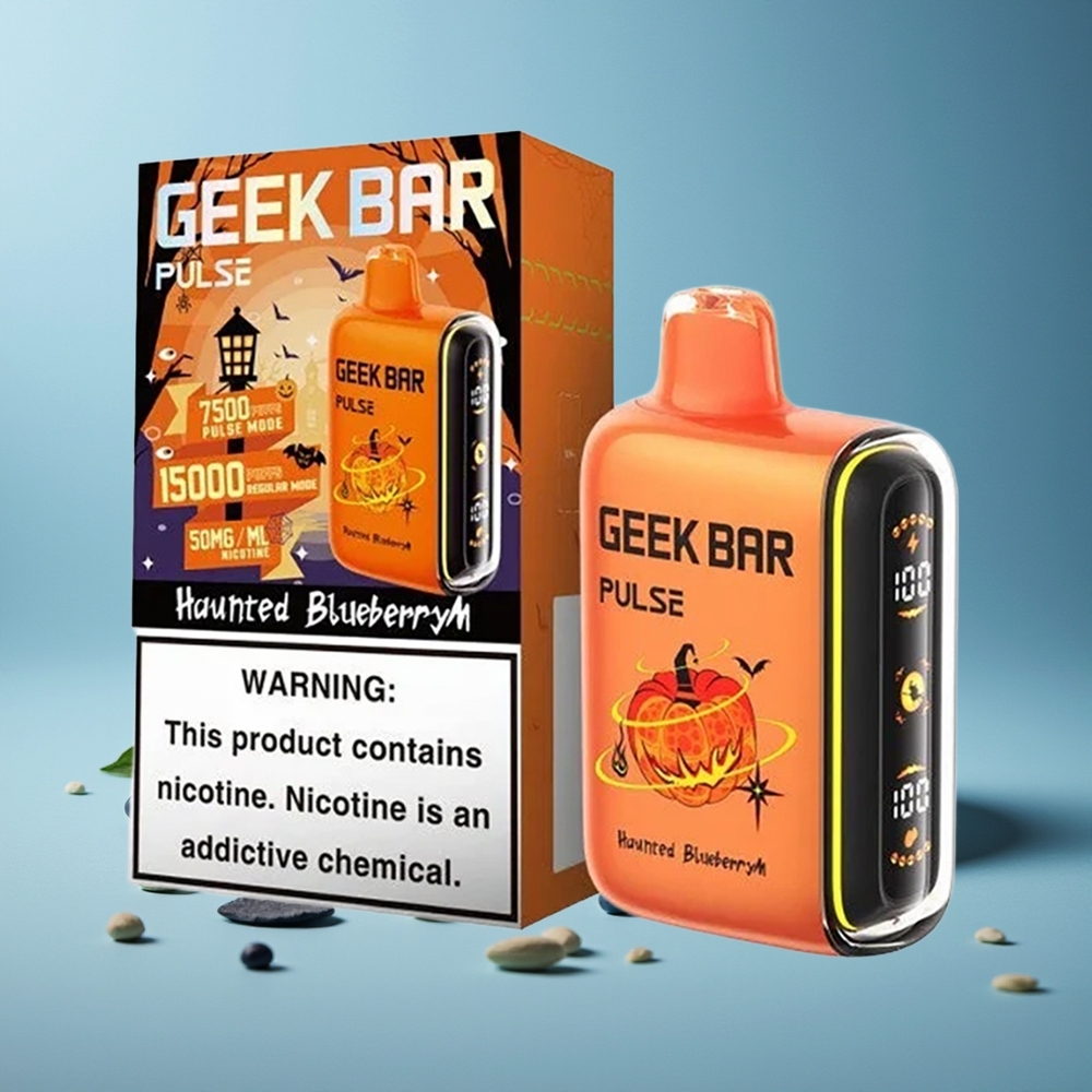 GEEK BAR Pulse 15000 Пуфа 16ML 5% USB Type-C Хелоуин Издание