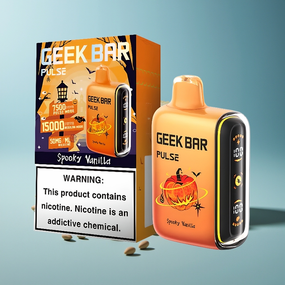 GEEK BAR Pulse 15000 Пуфа 16ML 5% USB Type-C Хелоуин Издание
