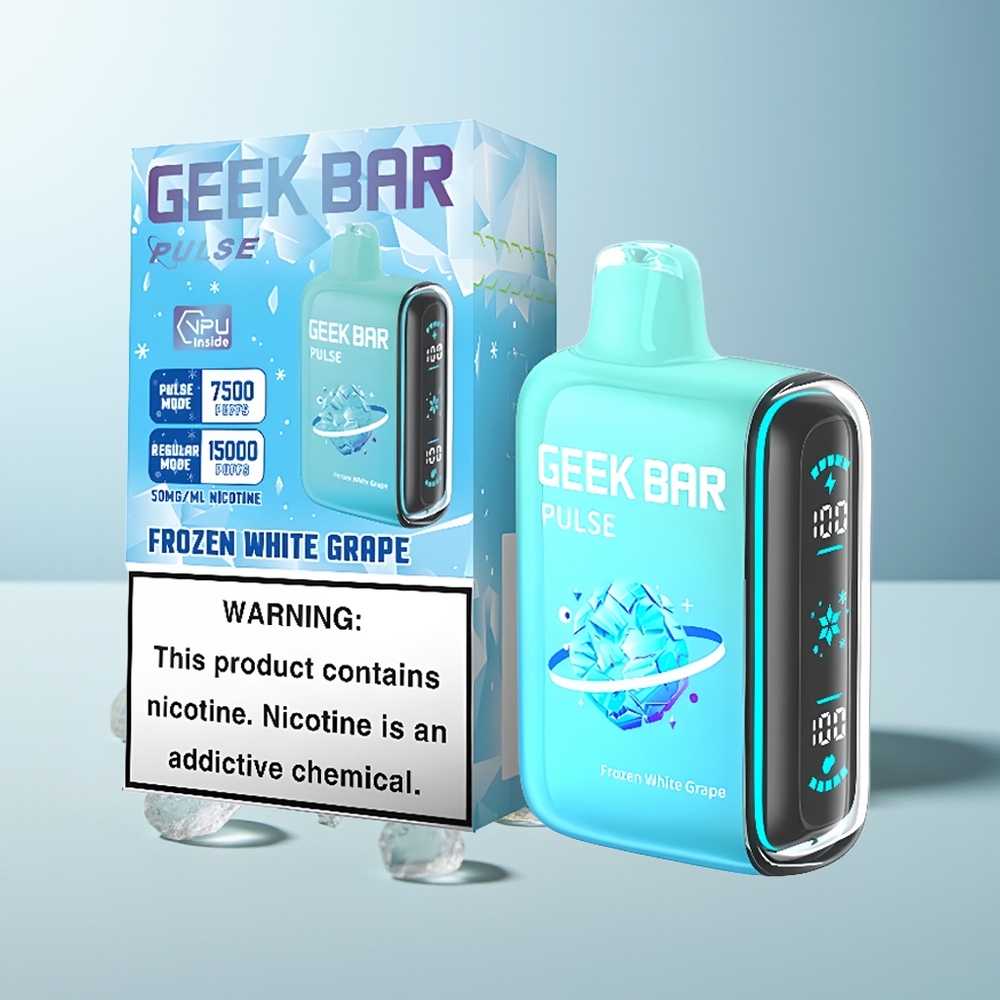 GEEK BAR Pulse 15000 Пуфи 5% Никотин 16ML USB Type-C Замразено Издание