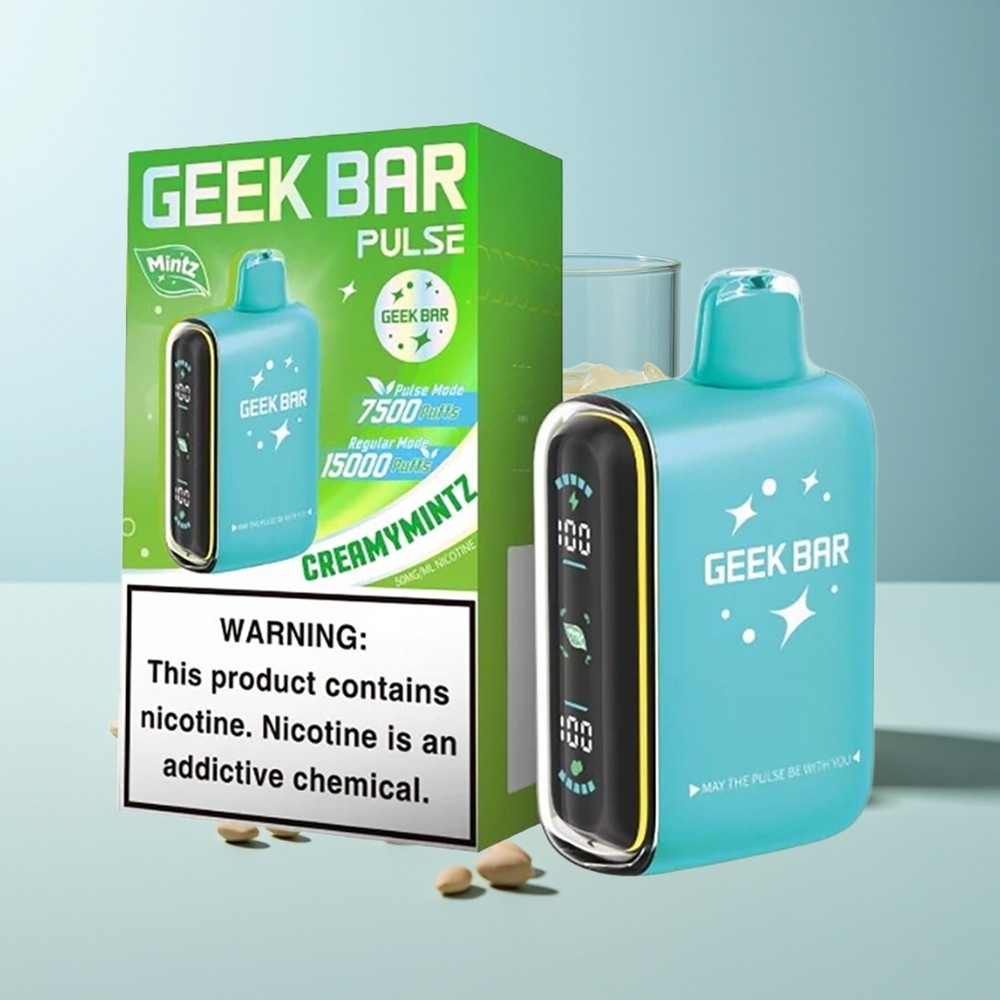 GEEK BAR Pulse 15000 Вдишвания Мента Edition 16ML 5% USB Type-C