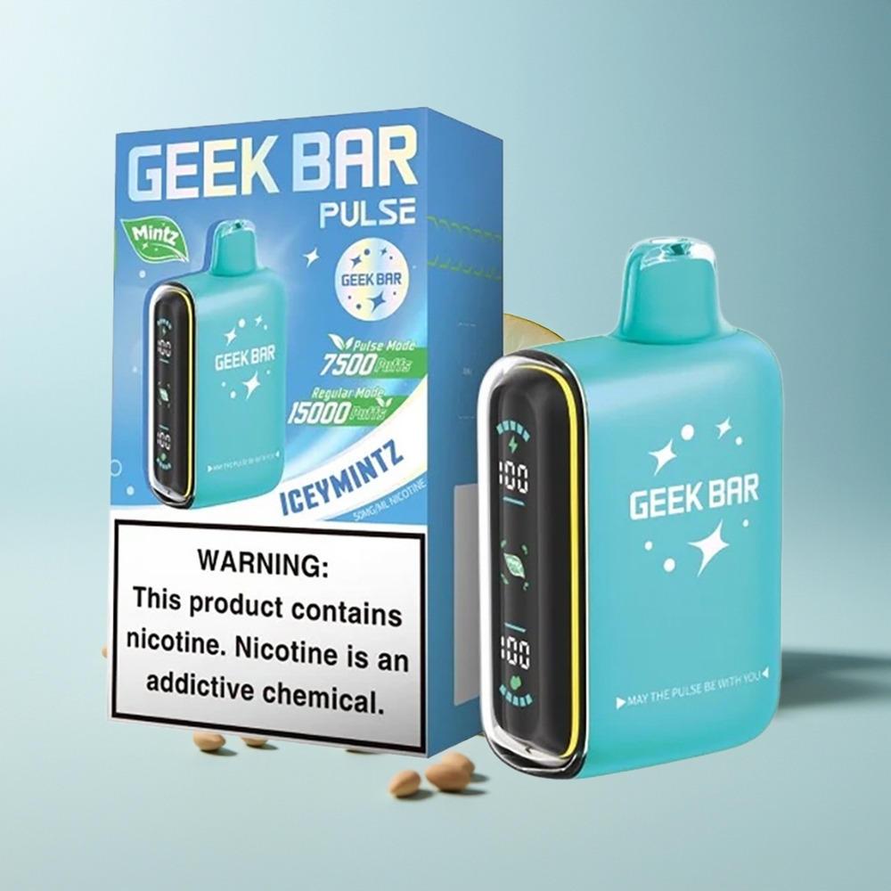GEEK BAR Pulse 15000 Вдишвания Мента Edition 16ML 5% USB Type-C