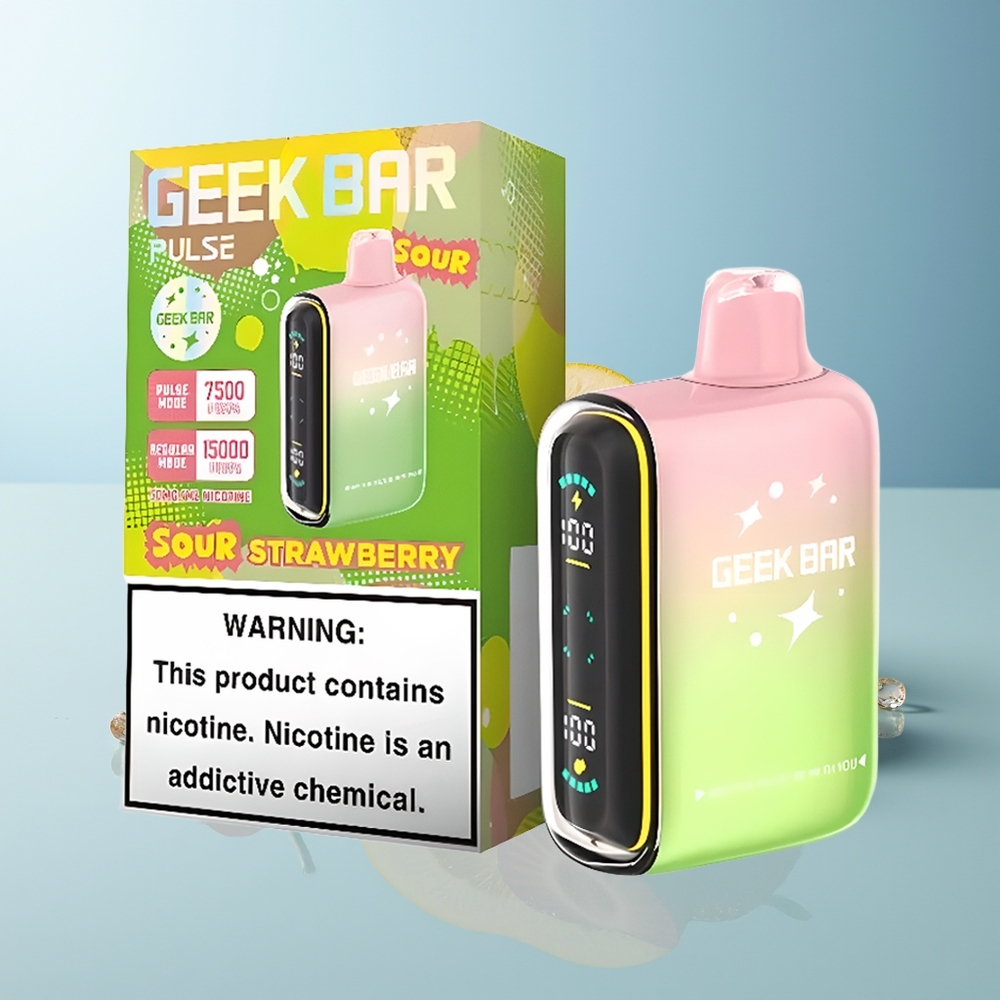 GEEK BAR Pulse 15000 Вдишвания Кисел Edition 16ML 5% USB Type-C