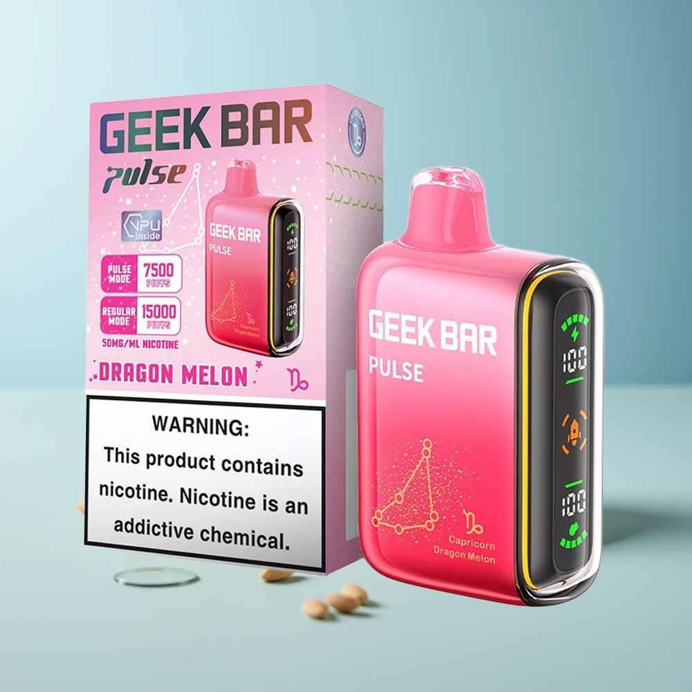GEEK BAR Pulse 15 000 Пуфове 16ML 5% Зодии USB Type-C