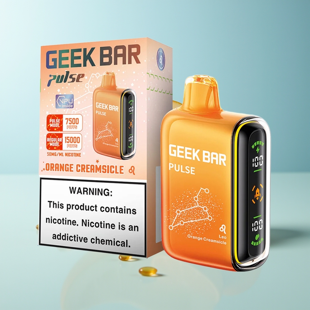 GEEK BAR Pulse 15 000 Пуфове 16ML 5% Зодии USB Type-C