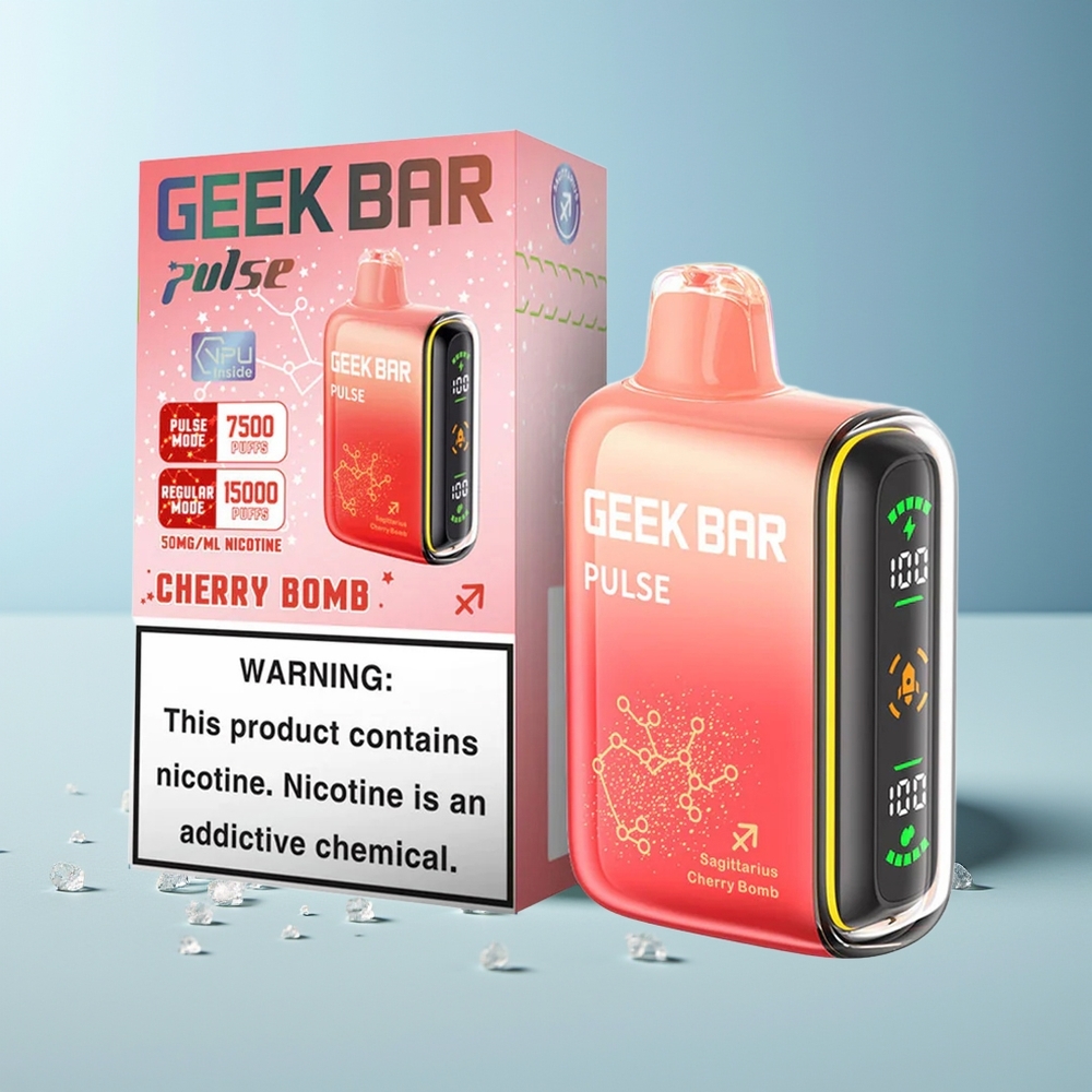 GEEK BAR Pulse 15 000 Пуфове 16ML 5% Зодии USB Type-C