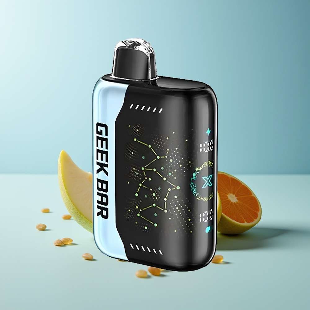 GEEK BAR Pulse X 25000 Вдишвания 18mL Е-течност Dual Mesh Coil USB Type-C