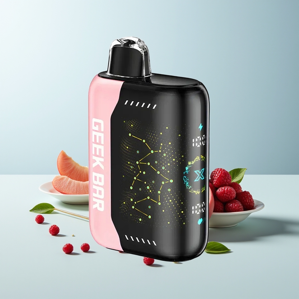 GEEK BAR Pulse X 25000 Вдишвания 18mL Е-течност Dual Mesh Coil USB Type-C