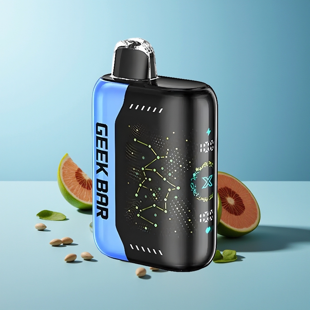 GEEK BAR Pulse X 25000 Вдишвания 18mL Е-течност Dual Mesh Coil USB Type-C