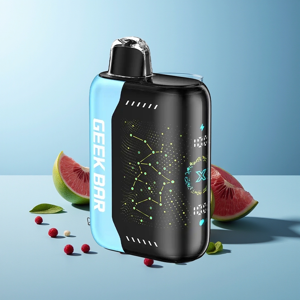 GEEK BAR Pulse X 25000 Вдишвания 18mL Е-течност Dual Mesh Coil USB Type-C
