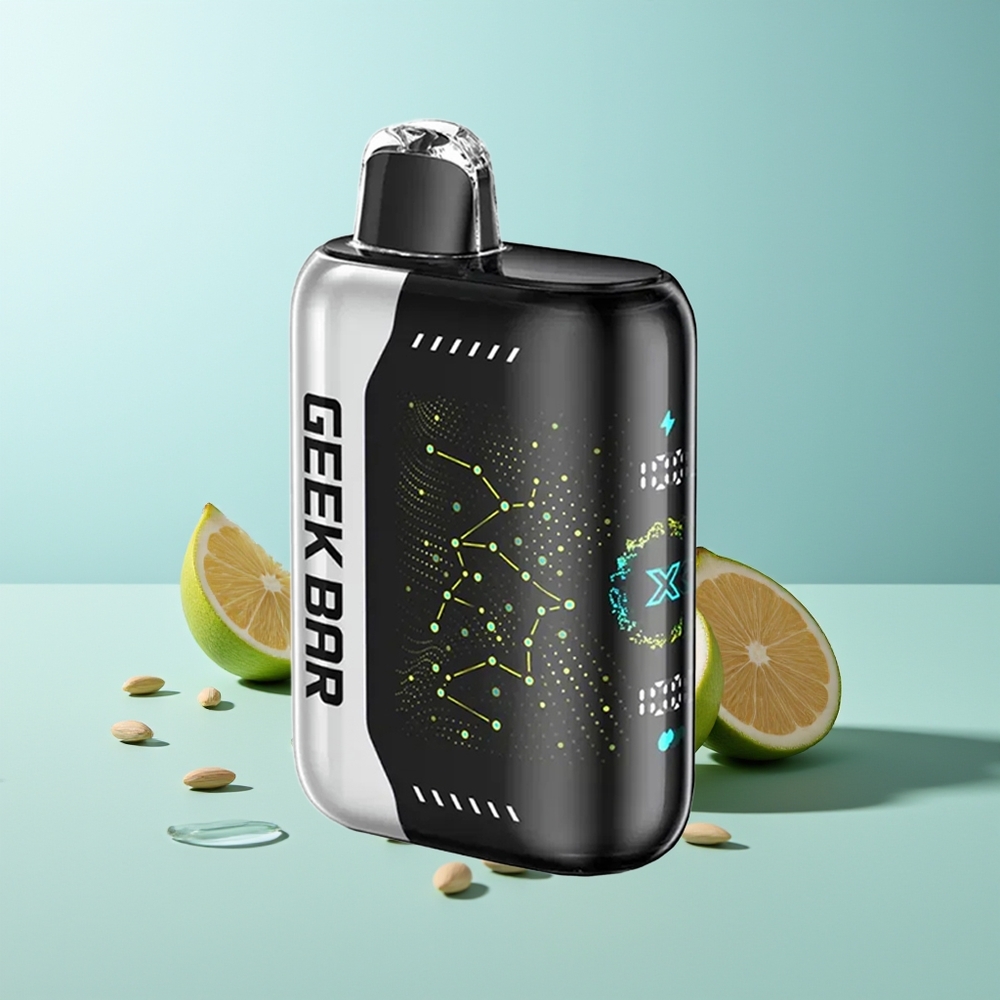 GEEK BAR Pulse X 25000 Вдишвания 18mL Е-течност Dual Mesh Coil USB Type-C
