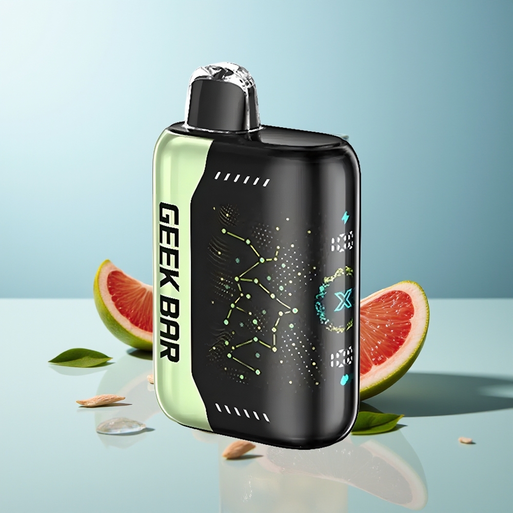 GEEK BAR Pulse X 25000 Вдишвания 18mL Е-течност Dual Mesh Coil USB Type-C