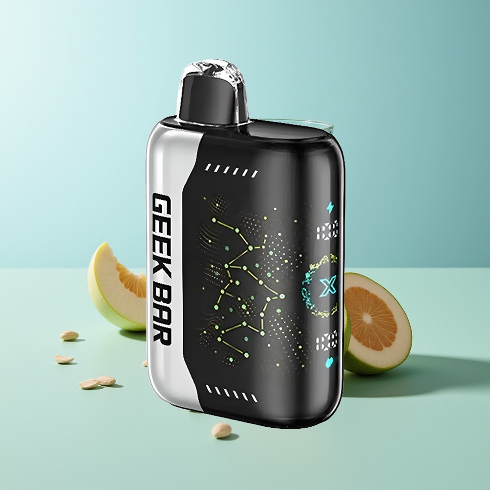 GEEK BAR Pulse X 25000 Вдишвания 18mL Е-течност Dual Mesh Coil USB Type-C