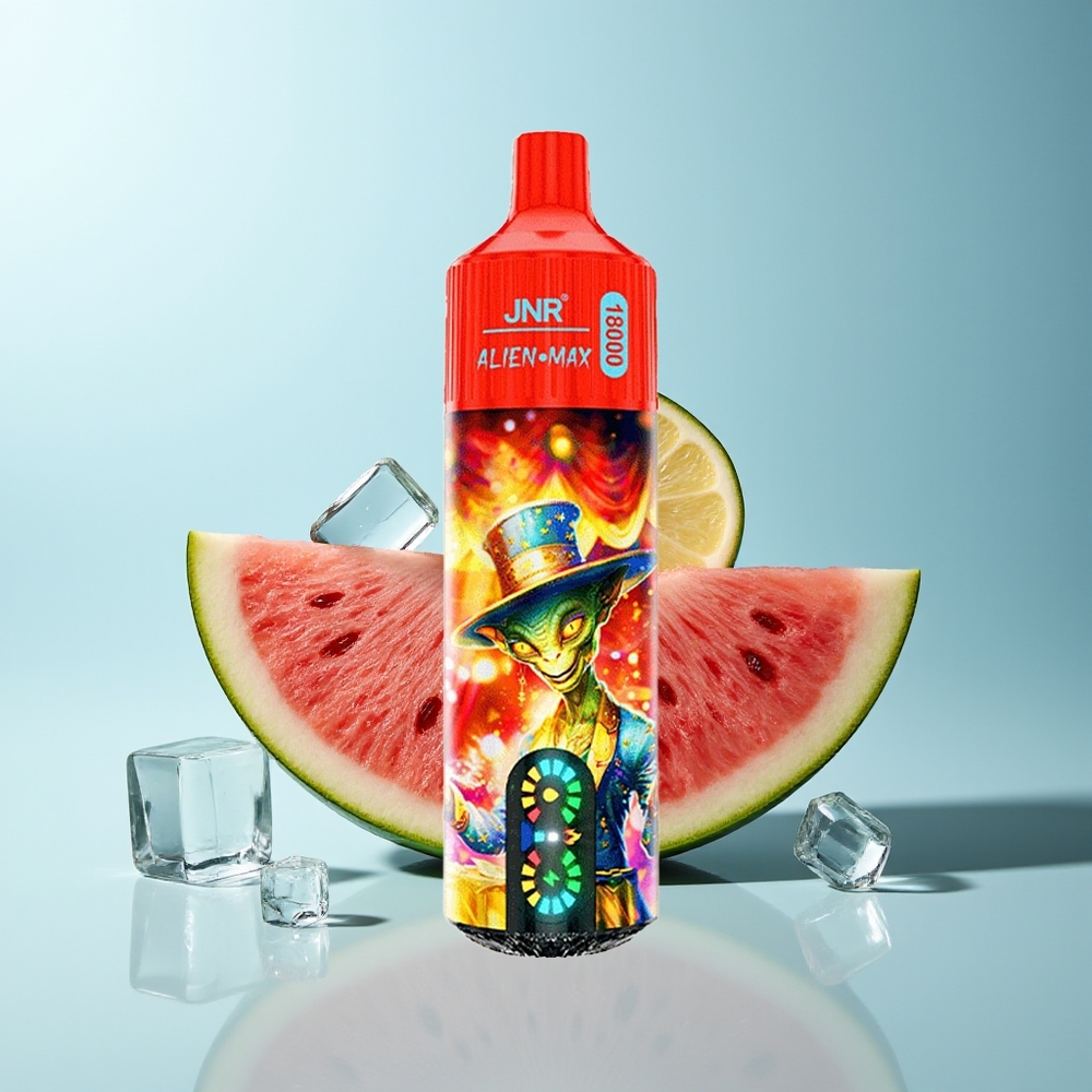 JNR Alien Max 18000 Пуфове Диня Лед Тип-C Бързо Зареждане Двойна Мрежова Намотка