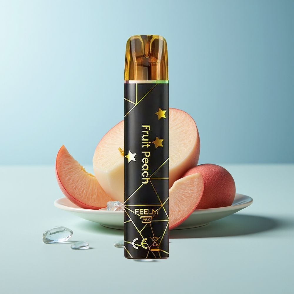 JNR Black&Golden 800 Puffs Плод Праскова 2% Никотин 550mAh 2ml TPD