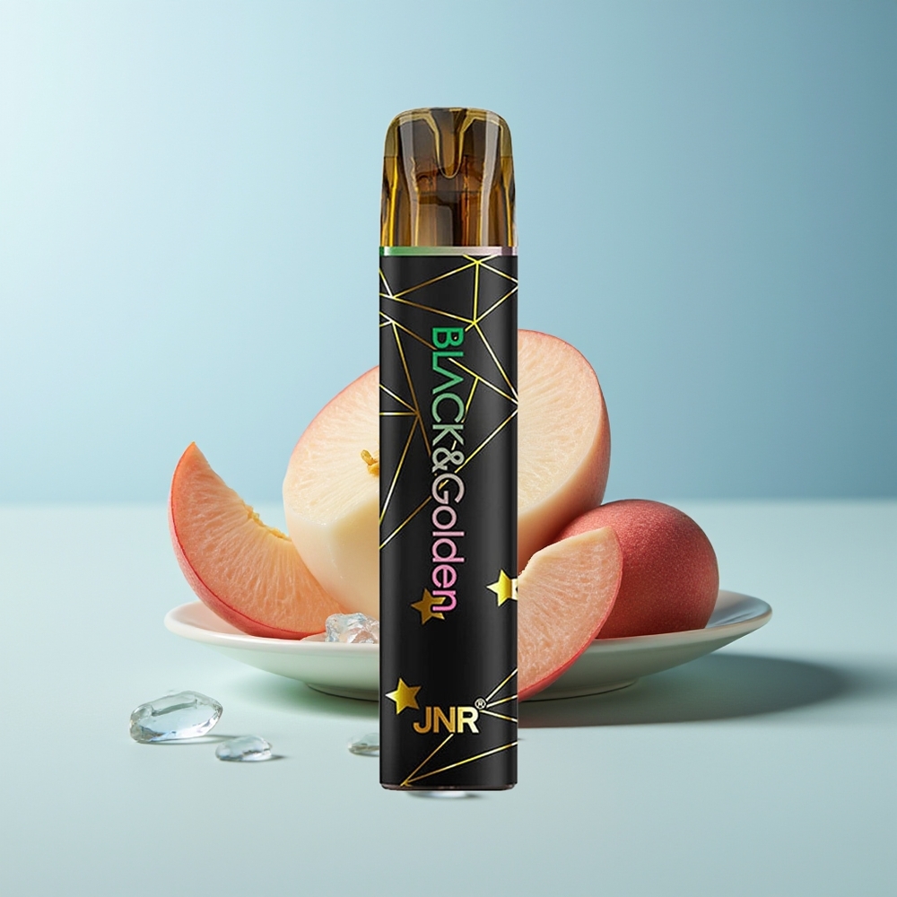 JNR Black&Golden 800 Puffs Плод Праскова 2% Никотин 550mAh 2ml TPD