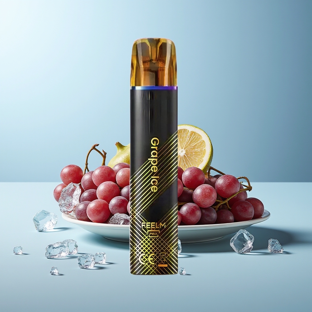 JNR Black&Golden 800 Puffs Гроздов лед 550mAh 2ml 2% Nicotine TPD Certified
