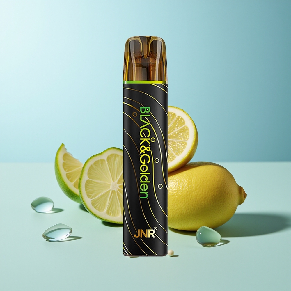 JNR Black&Golden 800 Puffs Лимон & Лайм 550mAh 2ml 2% Nicotine TPD
