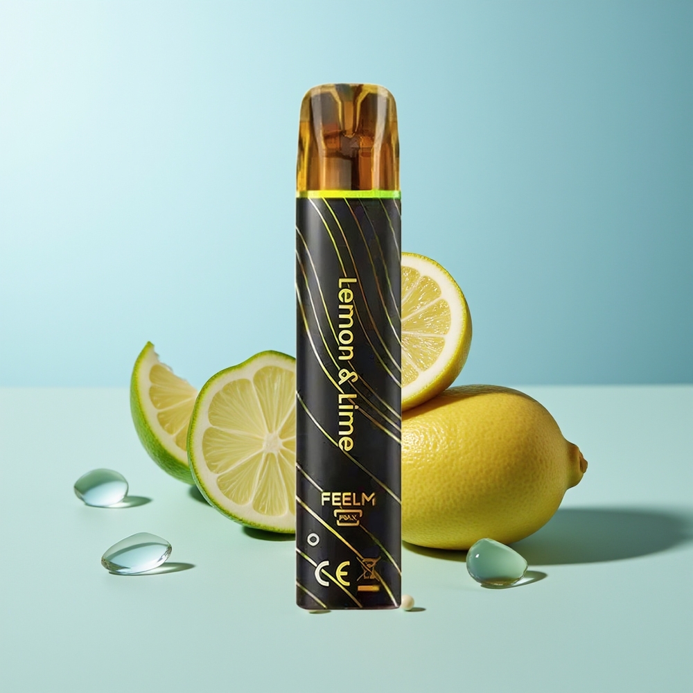 JNR Black&Golden 800 Puffs Лимон & Лайм 550mAh 2ml 2% Nicotine TPD