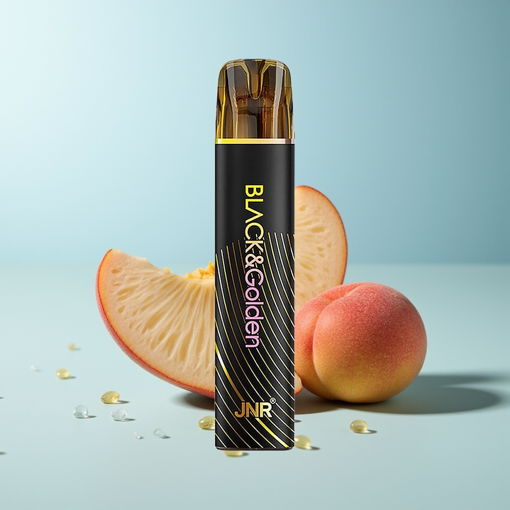 JNR Black&Golden 800 Puffs Праскова Манго 550mAh 2ml 2% Nicotine TPD