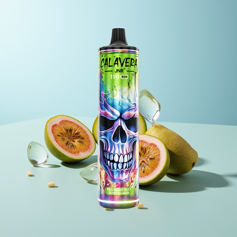 JNR Calavera 11000 Пуфове Паслен Киви Гуава Type-C 850mAh 21ml 1.0ohm Mesh 0%,2%,5% Nicotine