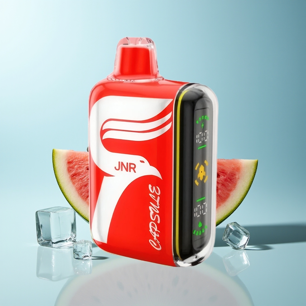 JNR Capsule 15000 Пуфове Диспозейбъл Вейп Диня Лед