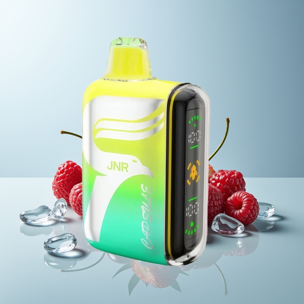 JNR Capsule 15000 Пуфове Двойна Мрежа Ягода Малина Череша Smart LED Дисплей