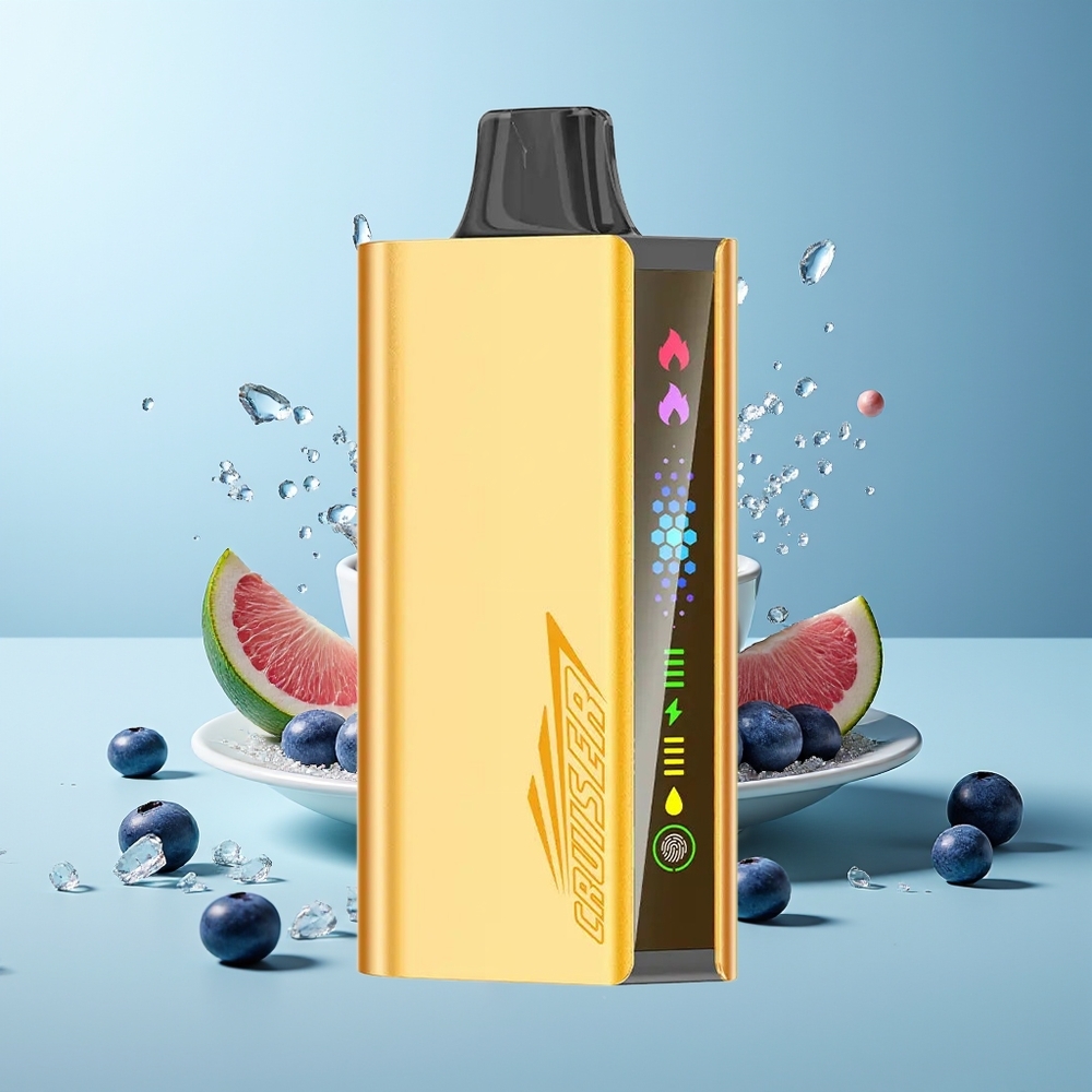 JNR Cruiser 12000 Пуфове Боровинков Взрив No-Charge с 3500 mAh Батерия 25ml E-liquid и Dual Mesh Coil