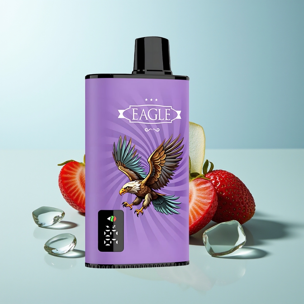 JNR EAGLE Smart 23000 Пуфове Диспоузабъл Вейп Ягода Киви Цифров Екран 1.0ohm