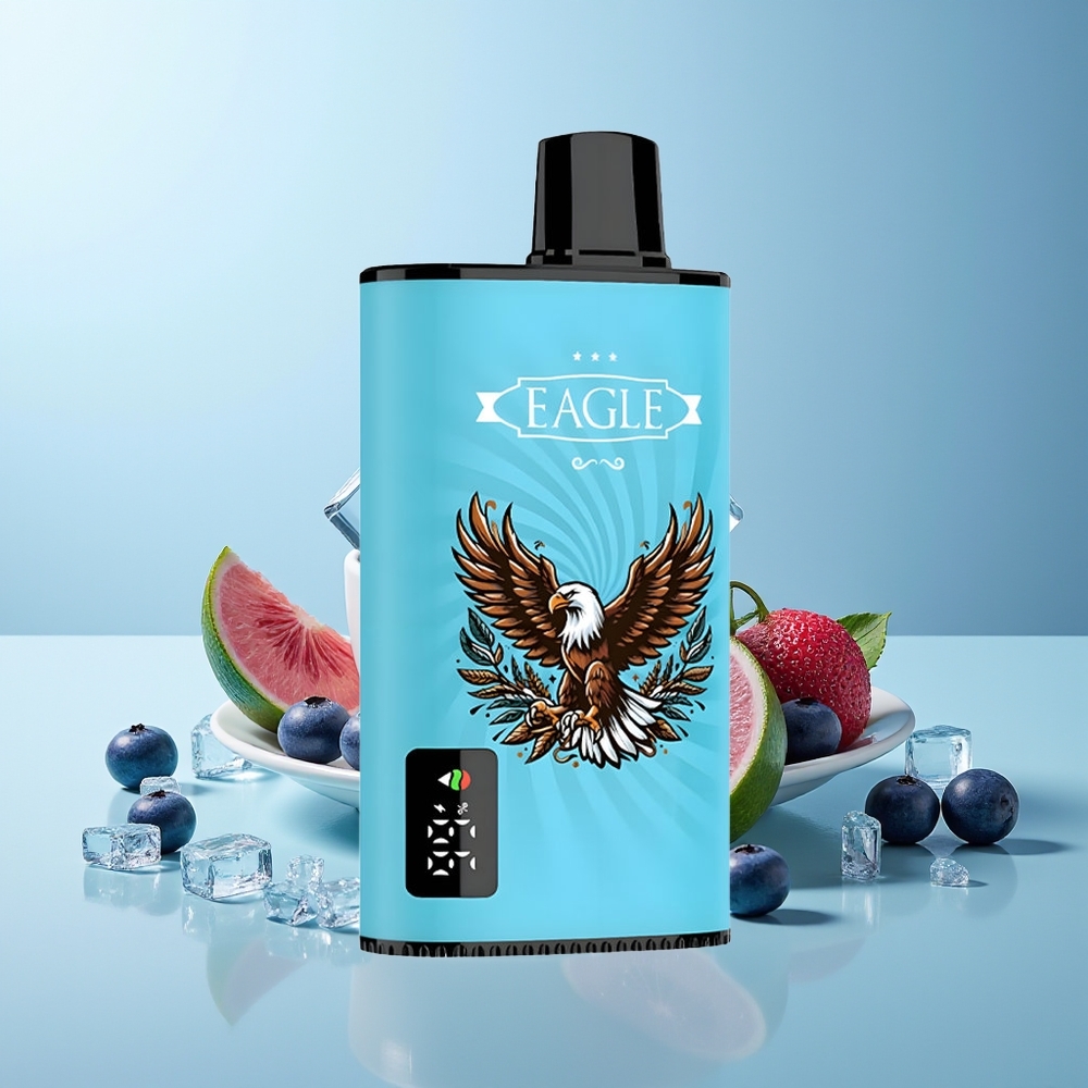 JNR EAGLE Smart 23000 Пуфове Диспозейбъл Вейп Боровинков Лед с Дигитален Екран