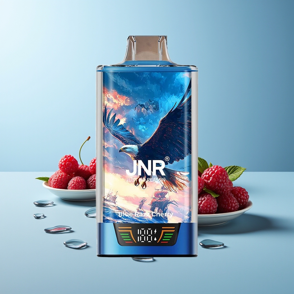 JNR Falcon Pro 28000 30ml Dual Mesh Синя Малина Череша