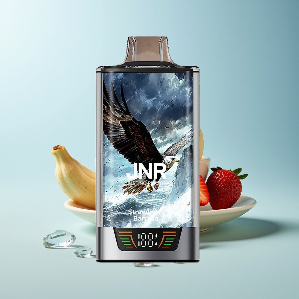 JNR Falcon Pro 28000 Дисоеable Vape Ягода Банан 30ml 950mAh Smart Display Dual Mesh