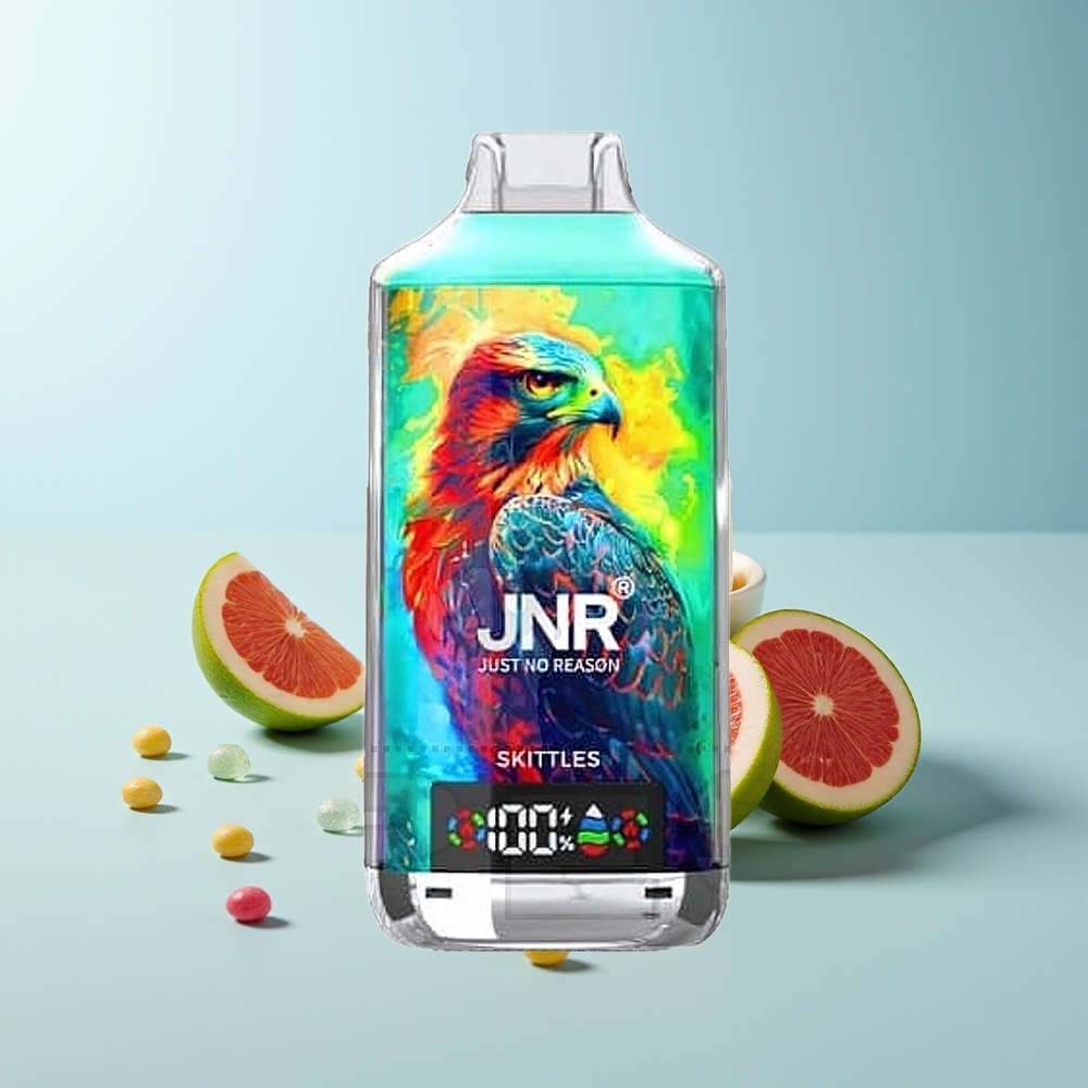 JNR Falcon X 18000 Пуфове Скитлс 750mAh 24ml Dual Mesh Coil Digital Display Type-C