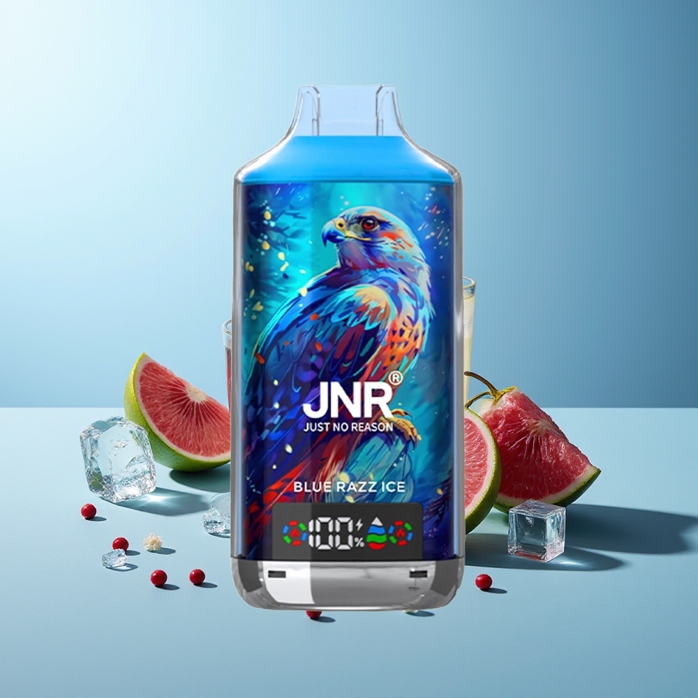 JNR Falcon X 18000 Пуфове Двойна Мрежа Син Мразовит Малина
